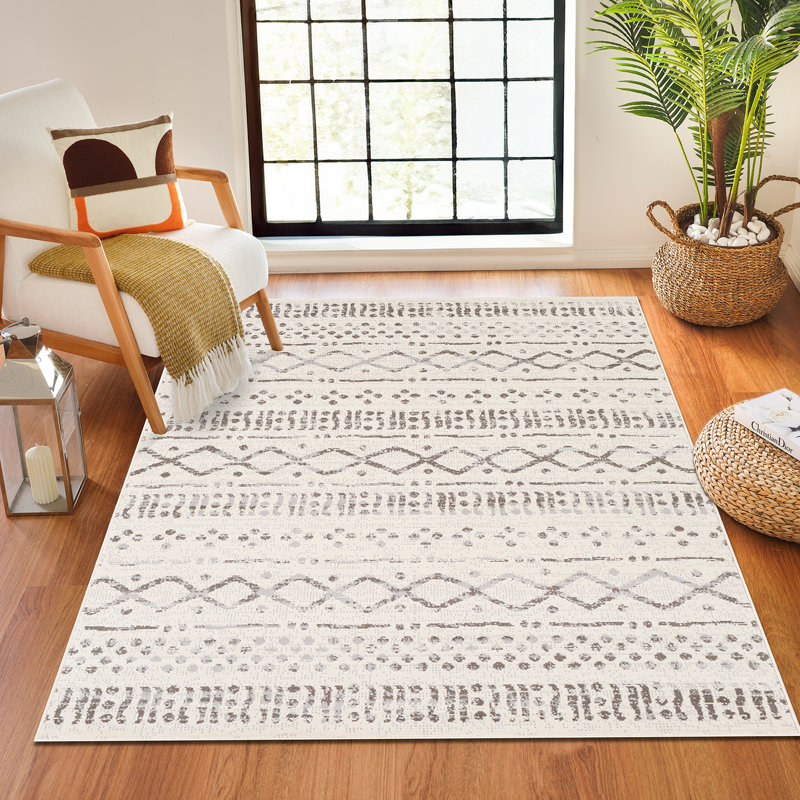 Crossland Geometric Area Rug, Rectangle 200 x 275cm