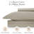 Southshore Fine Linens Southshore Basics Duvet Cover Set in Taupe, 90 GSM Double-Brushed Microfiber Bedding with Hidden Zipper Closure and Corner Ties, 2 Pillow Shams, Full/Queen-133123984-1467575