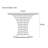 American simple retro console table