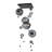 Abacus 10 - Light Cluster Globe LED Pendant-55646191-55646197