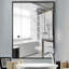 Miroir de salle de bain à cadre en métal doré 36 po Beunca-1010712003-1017241035