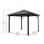 PABLO 10 X 10 PI Gazebo