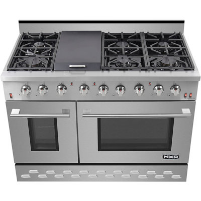 NXR Professional Ranges 48" 7.2 Cubic Feet Free Standing Range