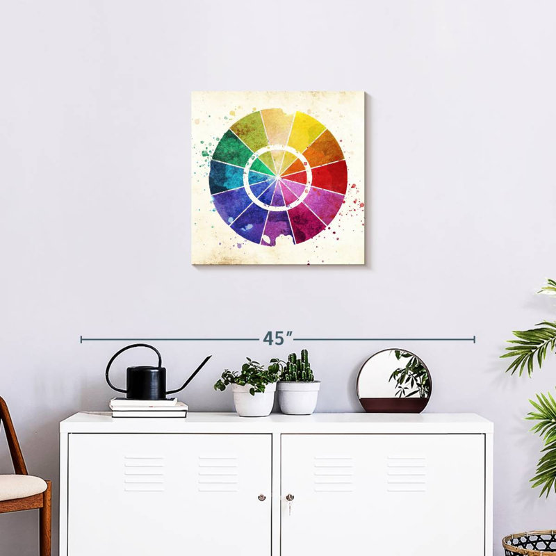 " Basic Color Wheel " by EduCrafts Designs, 20" H x 20" W x 1.25" D