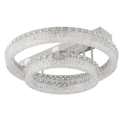 Acrylic LED Flush Mount