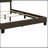 Guyancourt Charcoal Upholstered Eastern King Panel Bed