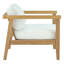 Fauteuil d'extérieur en teck Bayport