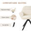 48.5cm H Swivel Upholstered Dining Chair with Ergonomic Back-921106402