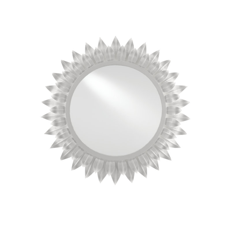 August Flat Metal Wall Mirror