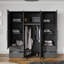 Minija 4 Door Manufactured Wood Wardrobe-2022478513