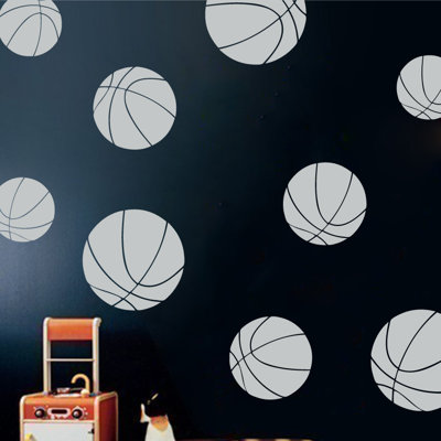 Décalcomanie murale baskets