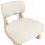 Fauteuil d'appoint en cuir Vetra Lystra-121555200-121555203