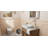 Badeloft 18.8" x 18.8" Square Stone Resin Vessel Bathroom Sink WB-05-S-G in Glossy White-35943822