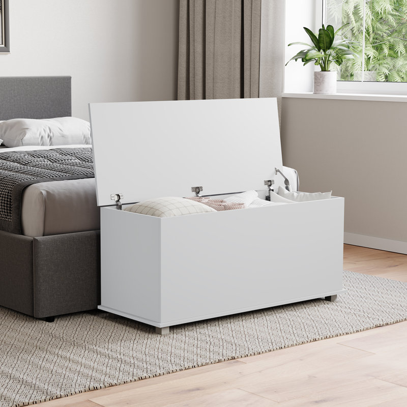 Beacsfield Storage Bench, White