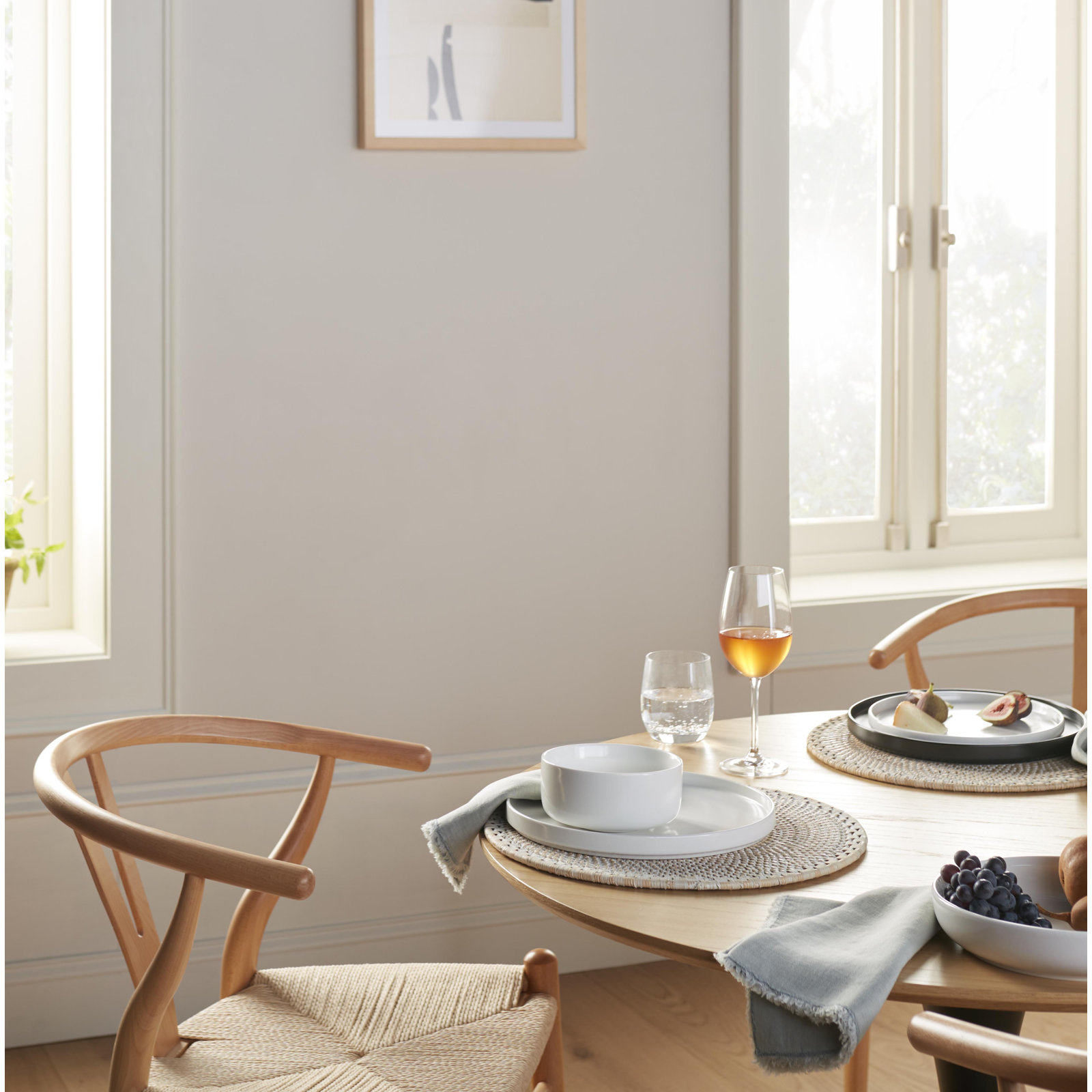 Zadia Jute Placemat, White