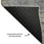Tapis abstrait lavable à la machine de qualité supérieure Mayfield AMF2146-418976678-418976679