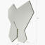 Bismuth Flat Wall Mirror