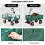 Heavy Duty 300kg Green Garden Barrow