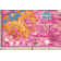 Dreher Oriental Fuchsia Pink/Yellow/Blue Area Rug