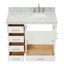 Ensemble de meuble-lavabo simple 43 po avec plateau Abita-93359309
