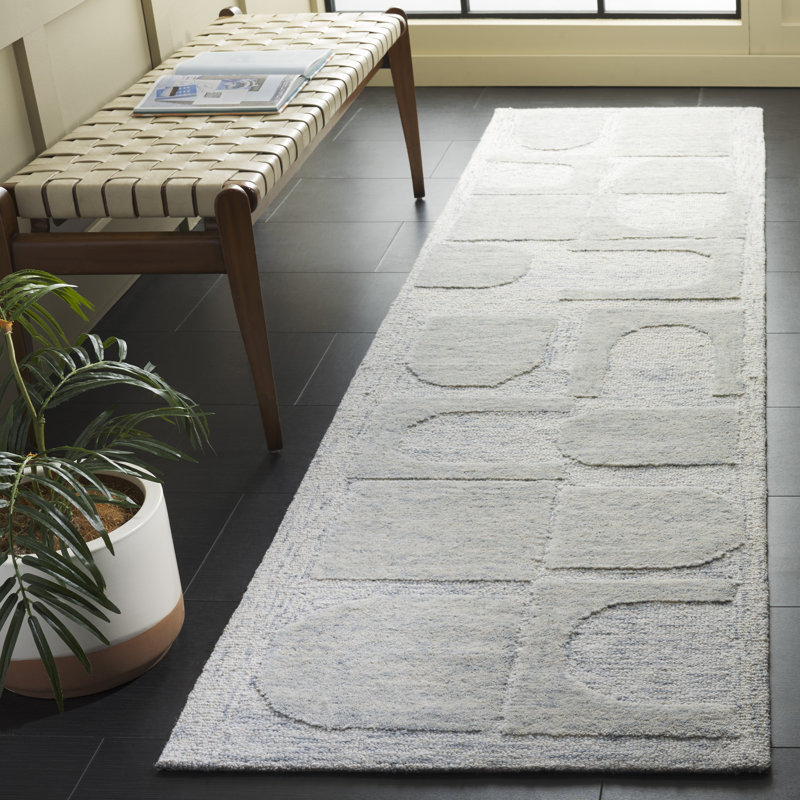 Harvest Hand Tufted Wool No Pattern Rug, Runner 2'3" x 9'