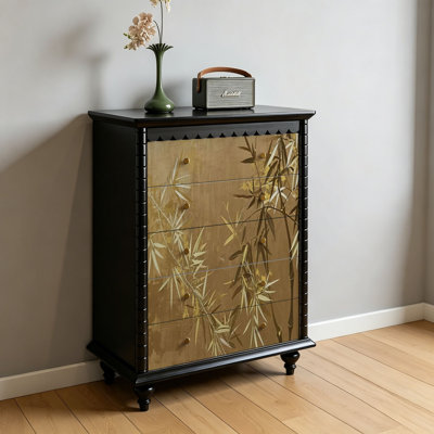 Luxury-Style Painted Storage Accent Chest