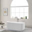 Baignoire de trempage autoportante en acrylique 63 po. X 29 po.-64405634