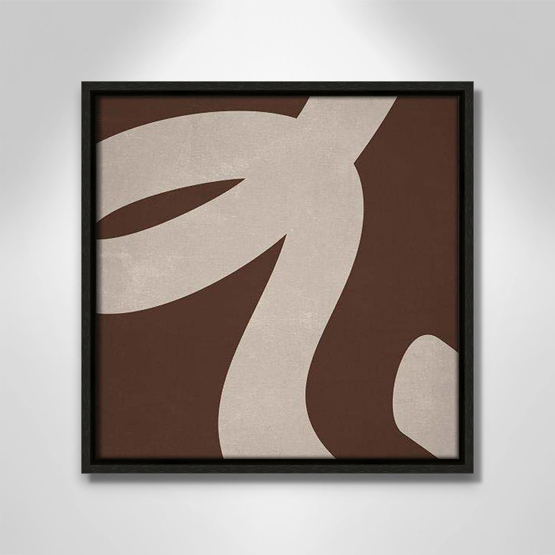Intuitive Echo I par Marcus Prime - reproduction sur toile avec cadre flottant, H 13,5 po x l 13,5 po x P 2 po