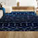 Keenon Moroccan Beni Souk Navy/Cream Rug