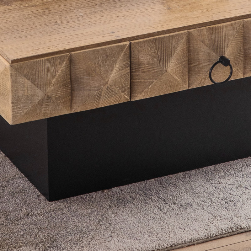 Table basse Ivelis, H 18,4 po x L 41,82 po x l 41,82 po