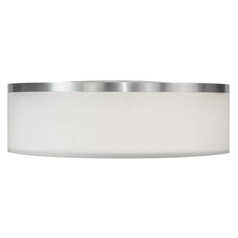Plafonnier encastré en tissu Heili