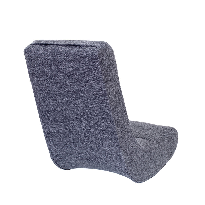 Fauteuil de jeu en lin Cove, gris, Gris