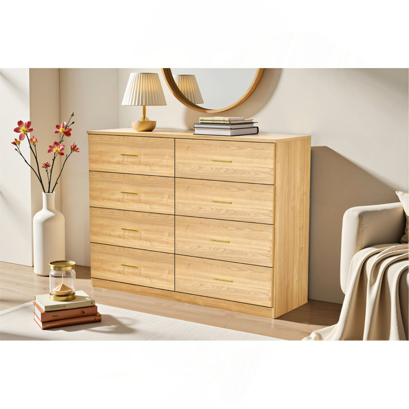 Commode à tiroirs moderne pour chambre à coucher - Vaste commode de rangement, robuste et sécuritaire