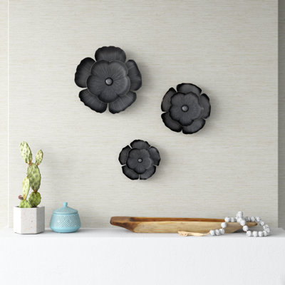 Mistana Handmade Glam Plants & Flowers Wall Decor on Metal