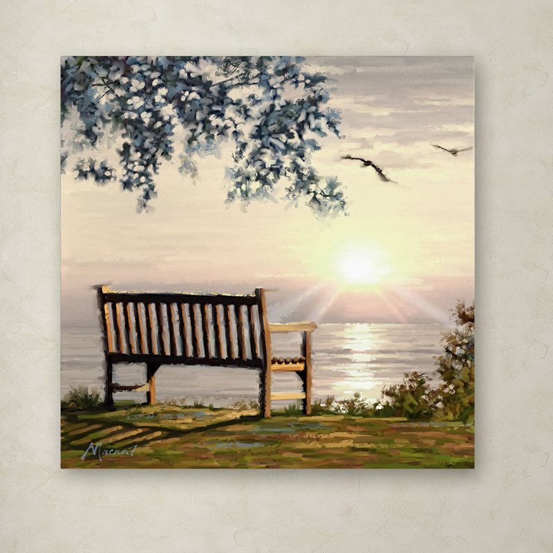 «Armand View» par Armand, reproduction sur toile, H 14 po x l 14 po x p 2 po
