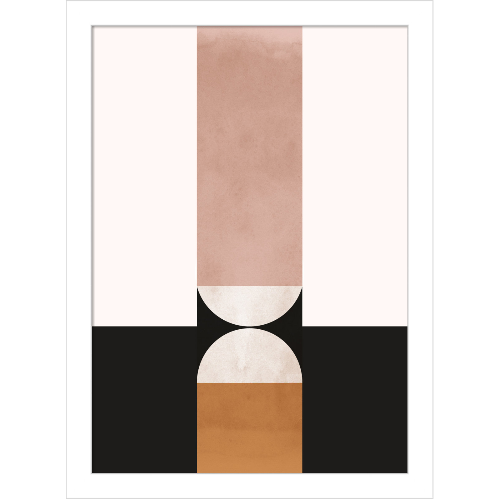 Venice 2 by Alexander Ginzburg, White, 15.25" H x 11.25" W x 0.88" D