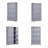 12 Door 72-inch Tall Metal Storage Cabinet-1120835838