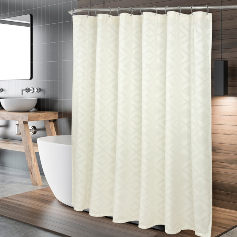Searl Microfiber / Microsuede Semi Sheer Curtain Single Panel