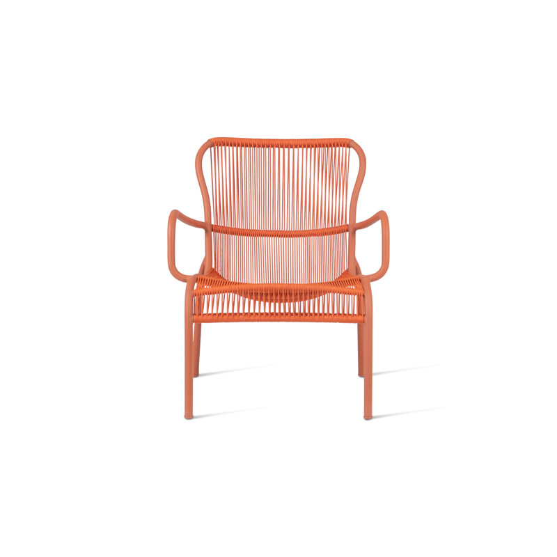 Loop Outdoor Lounge Chair, Terracotta