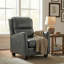 Chaise d'appoint en similicuir (ensemble de 2)-126128719