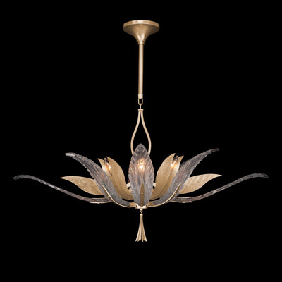 Lustre oblong 40 "Plume