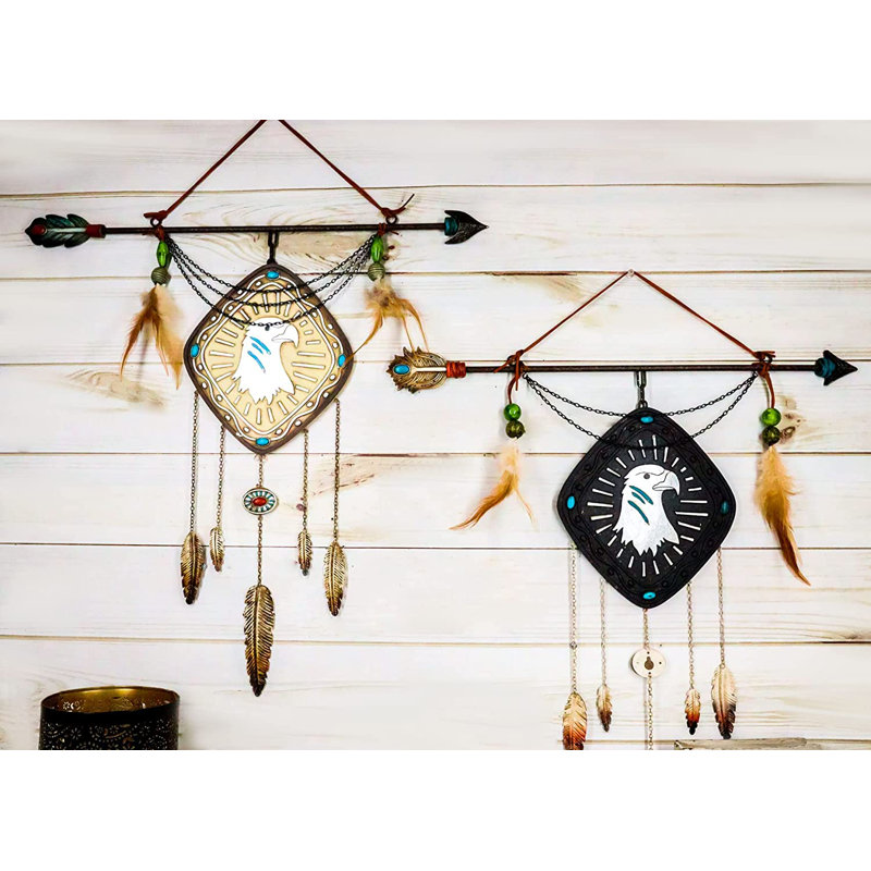 Rustic Abstract Wall Decor on Polyresin