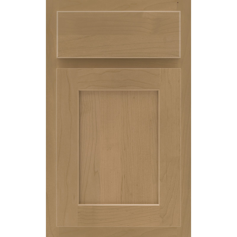 Dwelling Value Claredon Door Sample, Coastal Trail/Stone Glaze, Maple