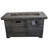 Geramy Rectangle Propane Smokeless Fire Pit Table with Hidden Fuel Tank