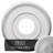 Endurathane Bradford Ceiling Medallion, 12 1/2"OD x 3 7/8"ID x 3/4"P (Fits Canopies up to 6 5/8"), Hand-Painted Frost Finish-73157484