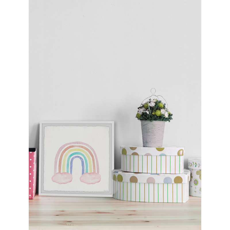 «Brodsky Ketterer Pink Rainbows», reproduction encadrée, H 24 po x l 24 po x 1,5 po