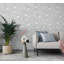 Papier peint bleu Deer Woods-2141421352