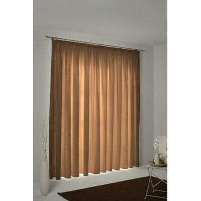 Beloit Pinch Pleat Room Darkening Curtain