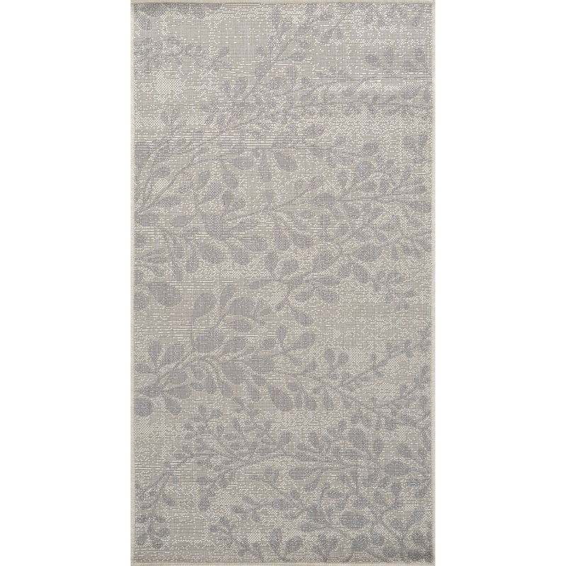 Semeraro Indoor & Outdoor Boho Rug Ivory/Grey, Rectangle 80 x 150cm