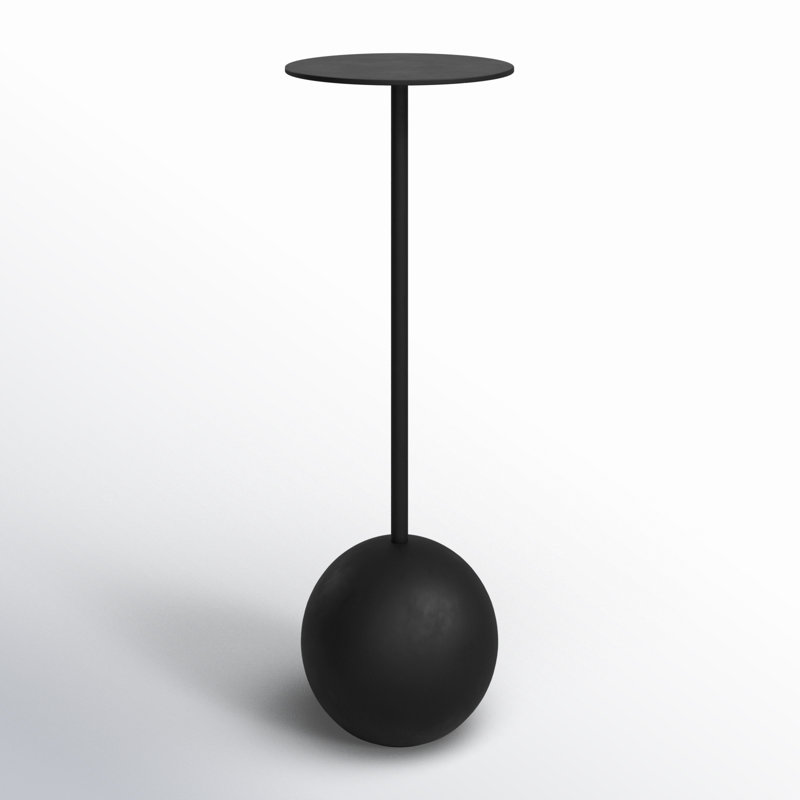Table d'appoint Kea K, Noir mat